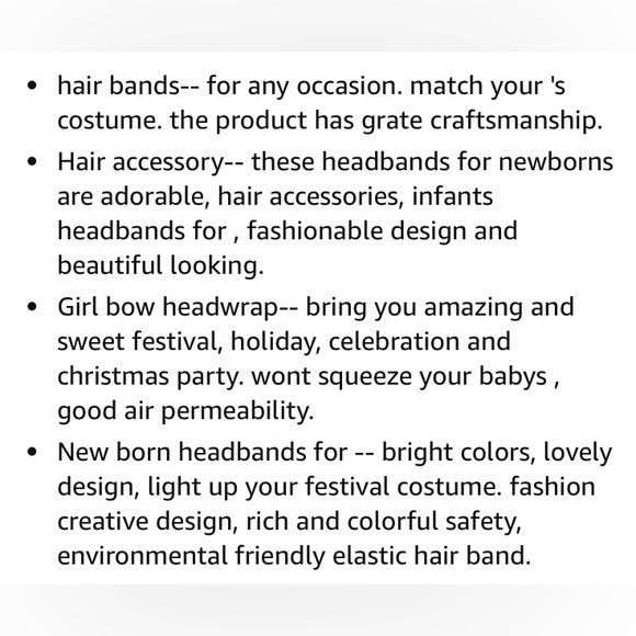 NEW Baby Knotted Headband (4 Pack) - Picture 4 of 4